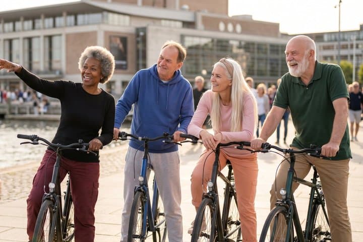 Private Bike Tour in Gothenburg Art, Harbor, and Old Town