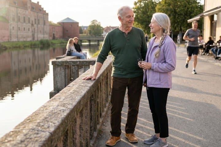 Private Romantic Walking Tour in Malmö Historic Heritag