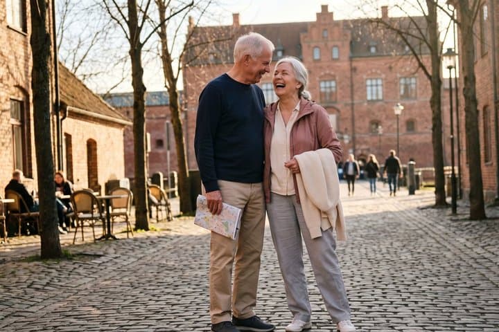 Private Romantic Walking Tour in Malmö Historic Heritag